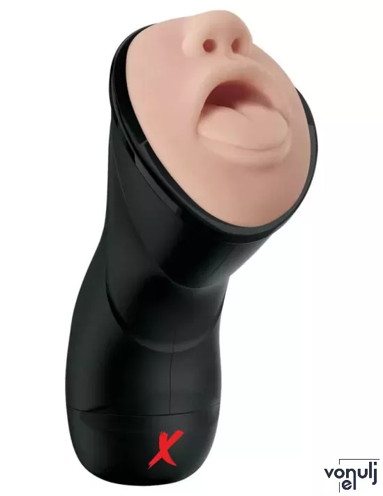 Műszáj maszturbátor Pipedream Deep Throat Vibrating Stroker - elemes,vízálló