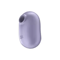 SATISFYER léghullámos csiklóizgató Pro To Go 2 Violet - lila színben, rezgő funkcióval, kompakt kivitel, vízálló, akkumulátoros