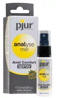 PJUR intim síkosító Analyse Me! Anal Comfort Spray 20 ml - anális, hosszantartó, nyugtató hatással, latex óvszerhez is