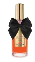 BIJOUX INDISCRETS masszázsolaj Aphrodisia Light My Fire Wild Strawberry Warming 100 ml - vadmálna illattal, melegítő hatással