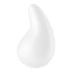 Rezgő csiklóizgató Satisfyer Dew Drop white - akkumulátoros,vízálló