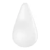 Rezgő csiklóizgató Satisfyer Dew Drop white - akkumulátoros,vízálló