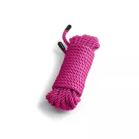 NS NOVELTIES erotikus kötél Bound Rope Pink - rózsaszín színben, 762 cm, fetish játékokhoz