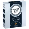 MISTER SIZE óvszer 57 mm Condoms 3 pieces - latex, ultravékony, síkosított, 3 db