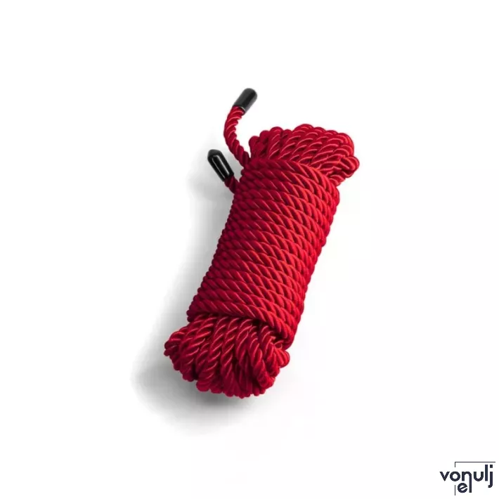 NS NOVELTIES erotikus kötél Bound Rope Red - piros színben, 762 cm, fetish játékokhoz