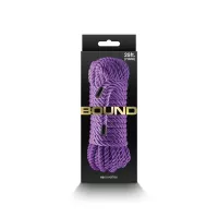 NS NOVELTIES erotikus kötél Bound Rope Purple - lila színben, 762 cm, fetish játékokhoz