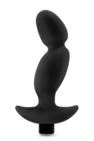 BLUSH prosztata izgató Anal Adventures Prostate Massager 04 - fekete színben, vízálló, akkumulátoros