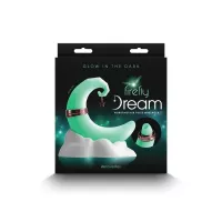 NS NOVELTIES léghullámos csiklóizgató Firefly Dream Glow - fehér, sötétben világító, rezgő funkcióval, akkumulátoros