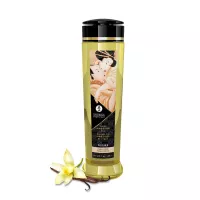 SHUNGA masszázsolaj Erotic Massage Oil Vanilla 240 ml/ 8 oz - vanília illattal