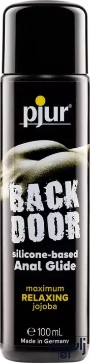 PJUR intim síkosító Back Door Bottle 100 ml - anális, szilikon bázisú, jojoba kivonattal a nyugtató hatásért, latex óvszerhez is