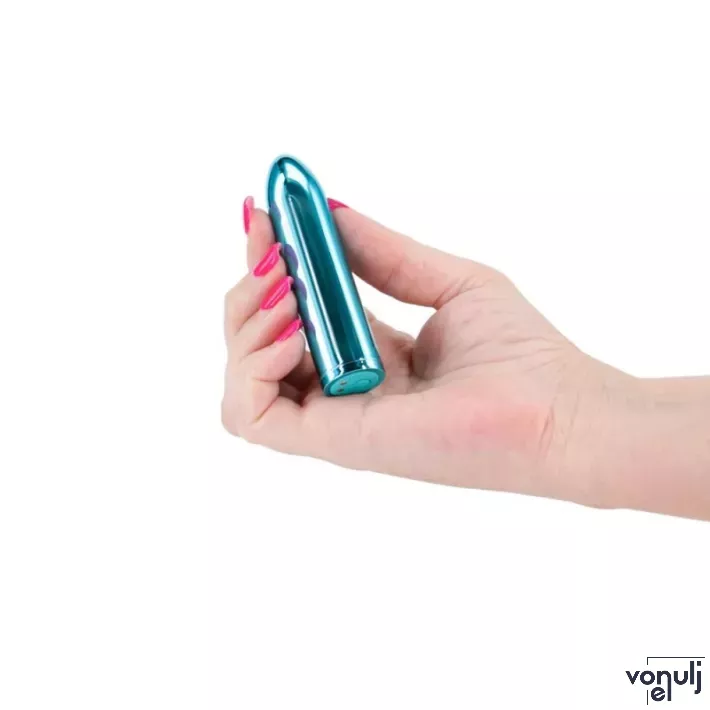 NS NOVELTIES minivibrátor Chroma Petite Bullet Teal - kék színben, vízálló, akkumulátoros