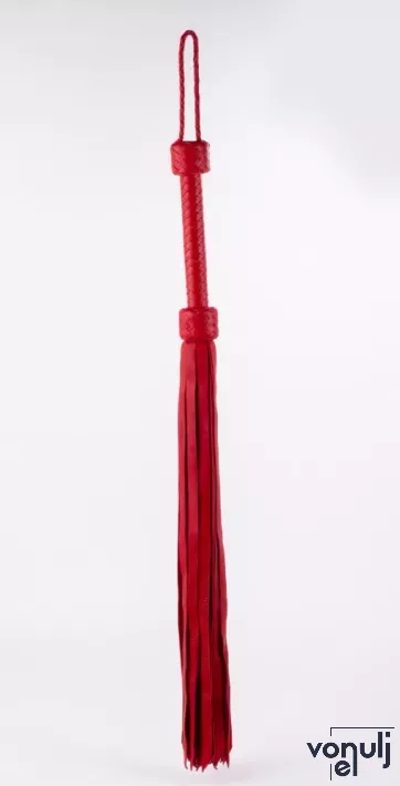 BDSM korbács Devil Sticks Softy Red