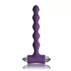 ROCKS-OFF análbot Pearls Purple - lila színben, vibrátoros, vízálló, elemes, 17 cm
