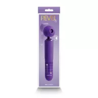 NS NOVELTIES csiklóizgatós vibrátor Revel Fae Purple - lila színben, multifunkciós, vízálló, akkumulátoros