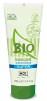 HOT intim síkosító Bio Lubricant Waterbased Superglide 100 ml - vízbázisú,vegán,glicerinnel,extra síkos,hosszantartó,óvszerhez és segédeszközhöz is