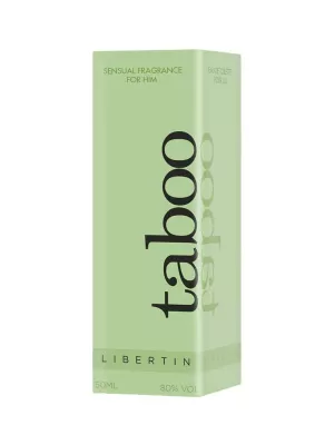 RUF férfi parfüm Taboo Libertin For Him 50 ml - feromon tartalmú, erdős, balzsamos, friss illattal