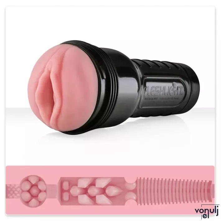 FLESHLIGHT maszturbátor Pink Lady Destroya - realisztikus, vagina formájú, testszínű, vízálló, vibráció nélküli