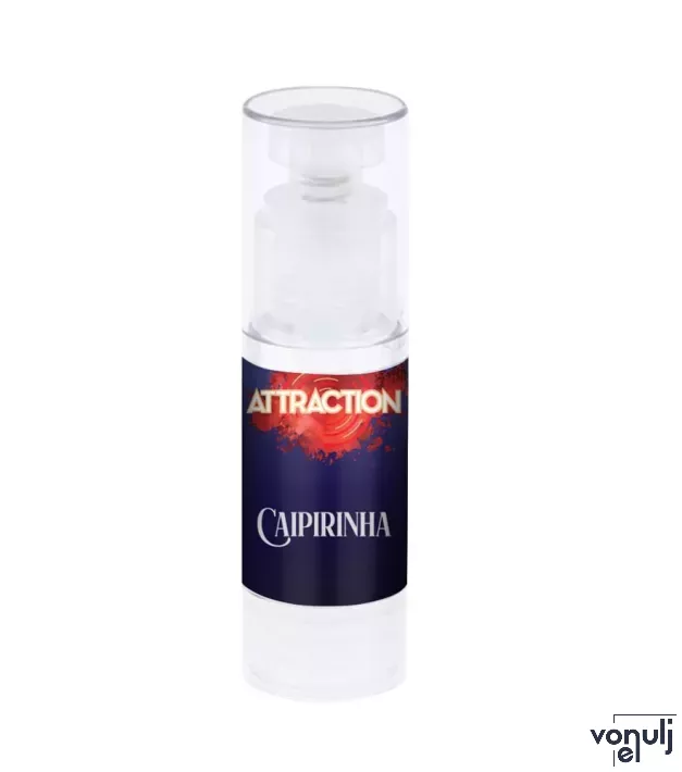 MAI ATTRACTION intim síkosító Lubricant Caipirinha 50 ml - vízbázisú, vegán, hosszantartó, selymes, caipirinha illattal, óvszerhez és segédeszközhöz