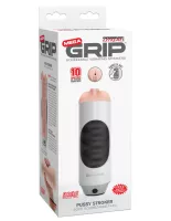 Műpunci maszturbátor Pipedream Mega Grip Vibrating Stroker Pussy - elemes,vízálló