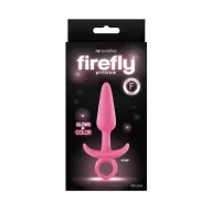 NS NOVELTIES fenékdugó Firefly Prince Small Pink - rózsaszín színben, S-méretben, vízálló, szilikon (11 cm)