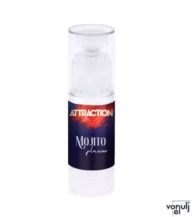 MAI ATTRACTION masszázsolaj Massage Oil Attraction Mojito Balm 50 ml - vegán, ehető, mentol és lime ízű, melegítő hatású