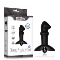 LOVETOY prosztata izgató Anal Indulgence Collection Prostate Stud - fekete színben, vízálló, elemes