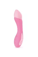 ZINI G-pont vibrátor Bloom Dual Pleasure G-spot Vibrator - rózsaszín színben, g-pontos, prémium, akkumulátoros, vízálló