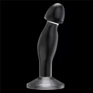 LOVETOY prosztata izgató 6.5'' Flawless Clear Prostate Plug - áttetsző, prosztata ingerlésére, letapasztható, vízálló, 16,5 cm