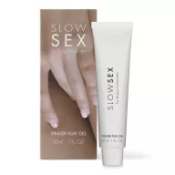 BIJOUX INDISCRETS stimuláló gél Finger Play Gel 30 ml - vízbázisú, stimuláló, kókusz illatú, aloe verával, hidratáló, óvszerhez és segédeszközhöz is