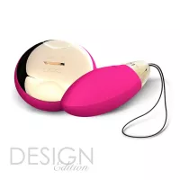 LELO vibrációs tojás Lyla 2 Design Edition Cerise - cseresznye színben, vízálló, akkumulátoros, elemes távirányítóval