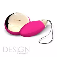 LELO vibrációs tojás Lyla 2 Design Edition Cerise - cseresznye színben, vízálló, akkumulátoros, elemes távirányítóval