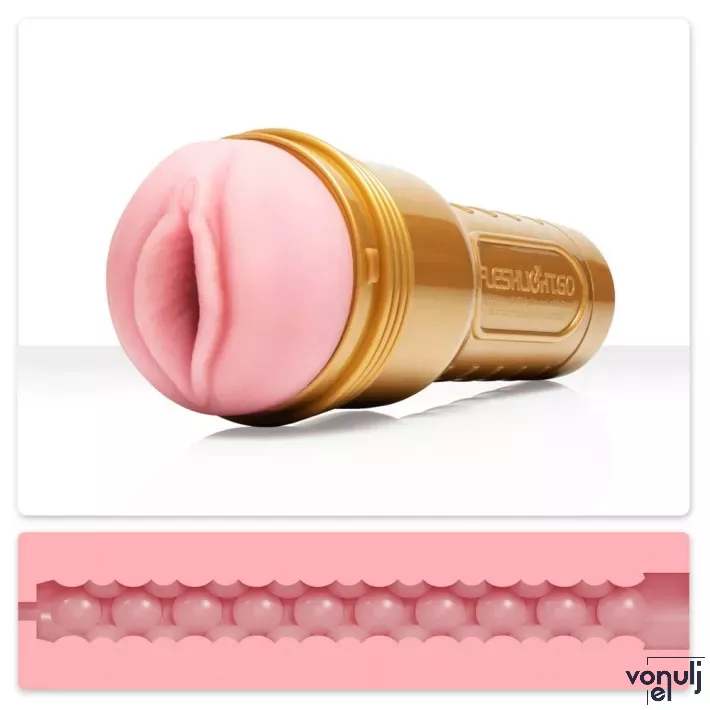 FLESHLIGHT maszturbátor Go Stamina - realisztikus, vagina formájú, testszínű, vízálló, vibráció nélküli