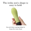 TENGA rúdvibrátor Iroha Zen Matcha - zöld színben, vízálló, spirális stimuláló felszínnel, elemes