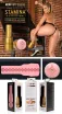 FLESHLIGHT maszturbátor Pink Butt Stamina Training Unit - realisztikus, ánusz formájú, testszínű, vízálló, vibráció nélküli