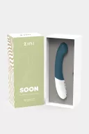 ZINI G-pont vibrátor Soon Dual Pleasure G Spot Vibrator - kék színben, g-pontos, prémium, akkumulátoros, vízálló