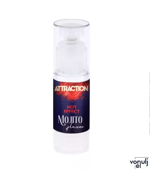 MAI ATTRACTION intim síkosító Lubricant Mojito 50 ml - vízbázisú, vegán, hosszantartó, selymes, mojito illattal, óvszerhez és segédeszközhöz