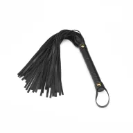 BDSM korbács Liebe Seele Black Flogger