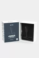 ZINI prosztata izgató Janus Anti Shock Prostate Massager S - fekete színben, S méretben, vibráció nélküli, vízálló