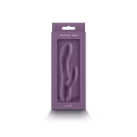 NS NOVELTIES csiklóizgatós vibrátor Obsessions Juliet Dark Purple - sötét lila színben, g-pontos, vízálló, akkumulátoros