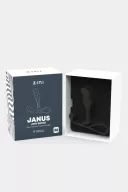 ZINI prosztata izgató Janus Anti Shock Prostate Massager M - fekete színben, M méretben, vibráció nélküli, vízálló