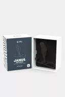 ZINI prosztata izgató Janus Anti Shock Prostate Massager L - fekete színben, L méretben, vibráció nélküli, vízálló