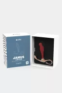 ZINI prosztata izgató Janus Lamp Iron Prostate Massager S - bordó és arany színben, S méretben, vibráció nélküli, vízálló