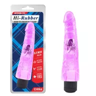 CHISA NOVELTIES élethű vibrátor 8.8 Inch Dildo-Purple - lila színben, vízálló, elemes, PVC (22,3 cm)