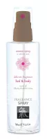 SHIATSU vágyfokozó spray Bed & Body Spray Cherry & White Lotus 100 ml - feromon tartalmú, ágyra és testre fújható spray, meggy és lótusz illattal