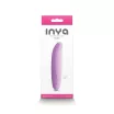 INYA minivibrátor Flirt Lilac - lila színben, kompakt kivitel, vízálló, akkumulátoros