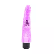 CHISA NOVELTIES élethű vibrátor 8.8 Inch Dildo-Purple - lila színben, vízálló, elemes, PVC (22,3 cm)