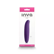 INYA minivibrátor Flirt Dark Purple - sötét lila színben, kompakt kivitel, vízálló, akkumulátoros