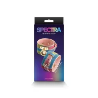 NS NOVELTIES erotikus bilincs Spectra Bondage Wrist Cuff Rainbow - színes, csuklóra helyezhető