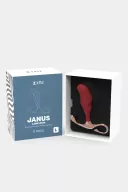 ZINI prosztata izgató Janus Lamp Iron Prostate Massager L - bordó és arany színben, L méretben, vibráció nélküli, vízálló