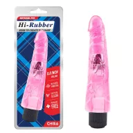 CHISA NOVELTIES élethű vibrátor 8.8 Inch Dildo-Pink - rózsaszín színben, vízálló, elemes, PVC (23 cm)